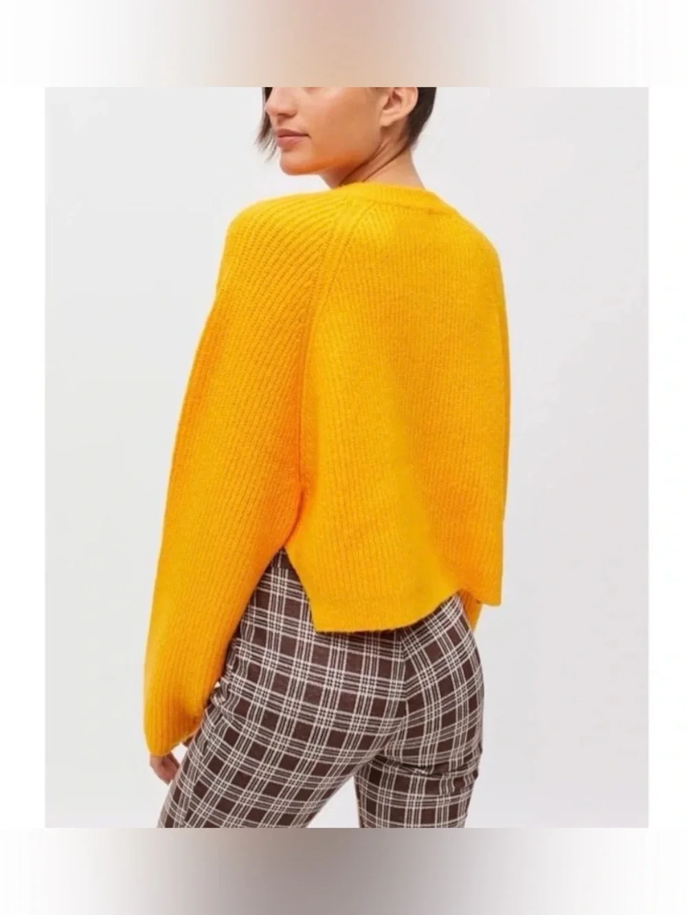 BDG Harlow Henley Sweater Gold